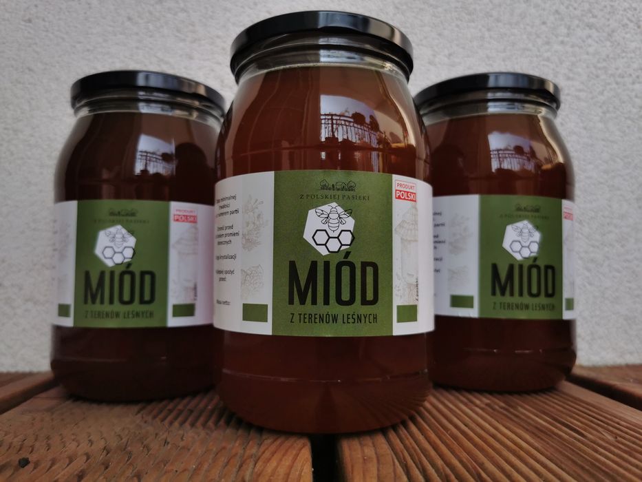 Miód z terenów leśnych z Roztocza