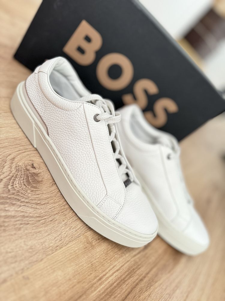 Sapatilhas Hugo Boss em pele