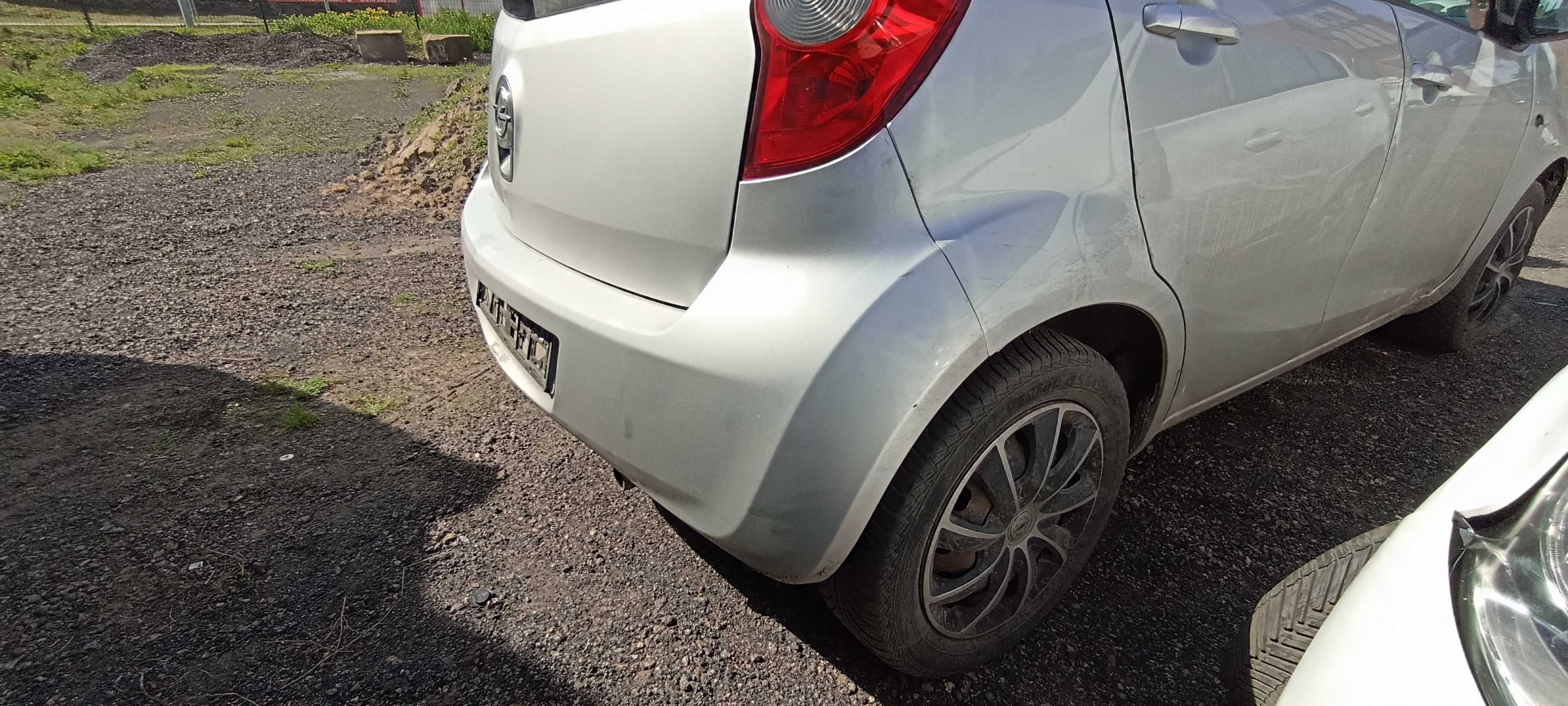 zderzak tył tylny opel agila b zccb