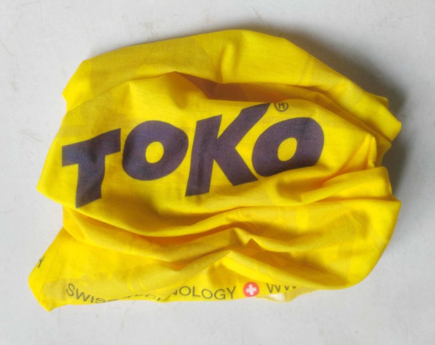 Баф TOKO yellow балаклава buff підшоломник шарф
