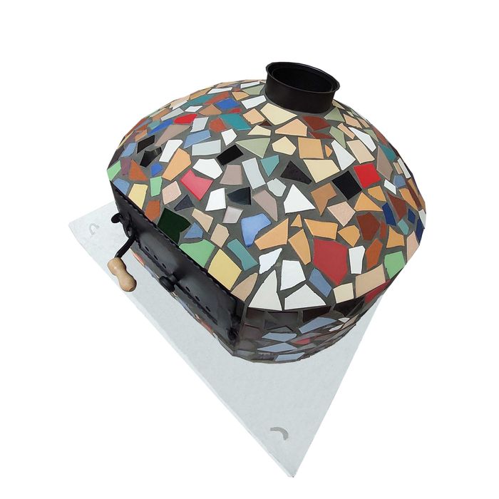 Piec chlebowy do pizzy MINI DELUXE 80x80 mały lekki 300kg