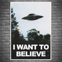 Плакати серіал X-Files Цілком Таємно Секретные Материалы НЛО постери