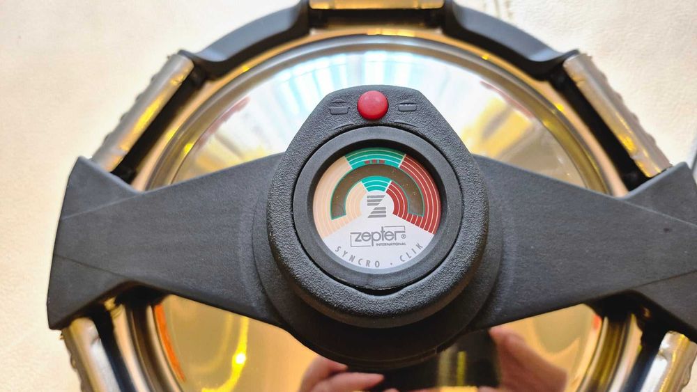 Pokrywa Szybkowarowa Syncro Clik 20 cm Zepter Nowa