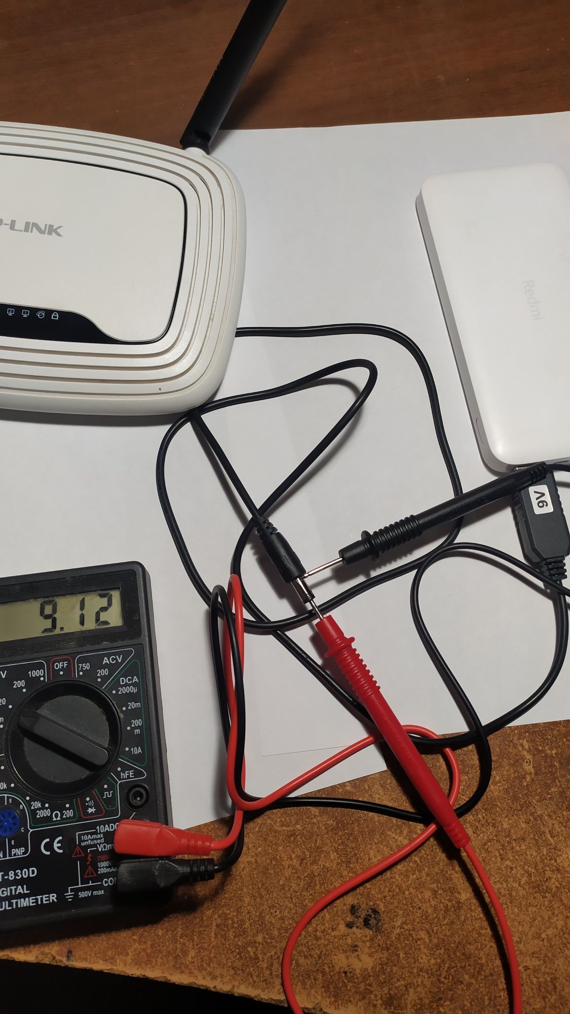 Кабель USB DC 9v 5.5x2.1 для роутера модему від Powerbank