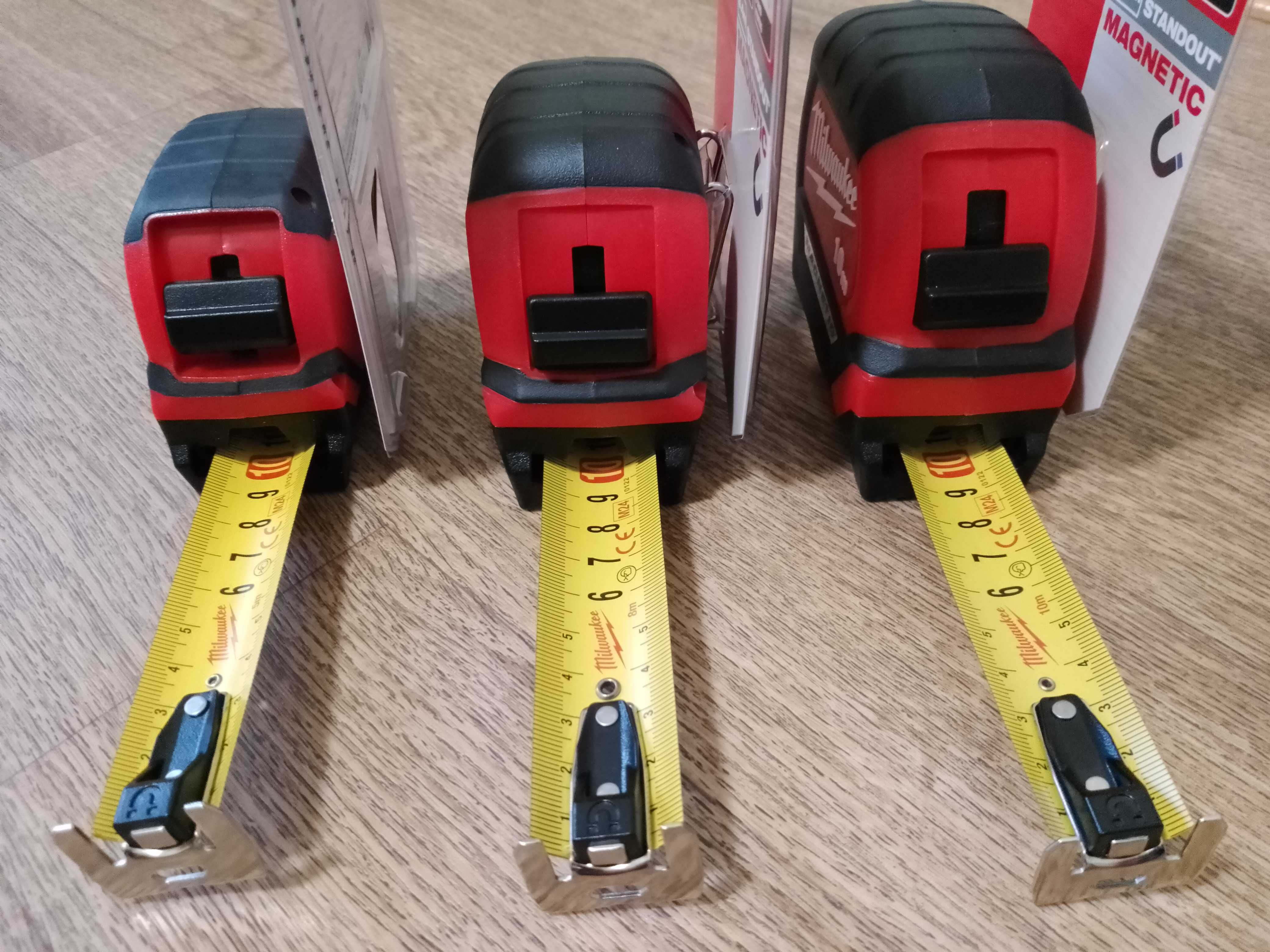 Рулетки Milwaukee Magnetic GEN III/ STUD GEN II/ з LED підсвіткою