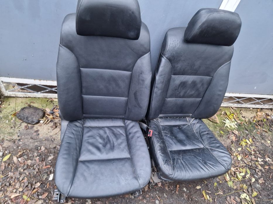 Сидения bmw e60 кожа электро