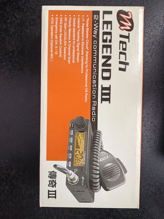 Cb radio legend 3 z anteną