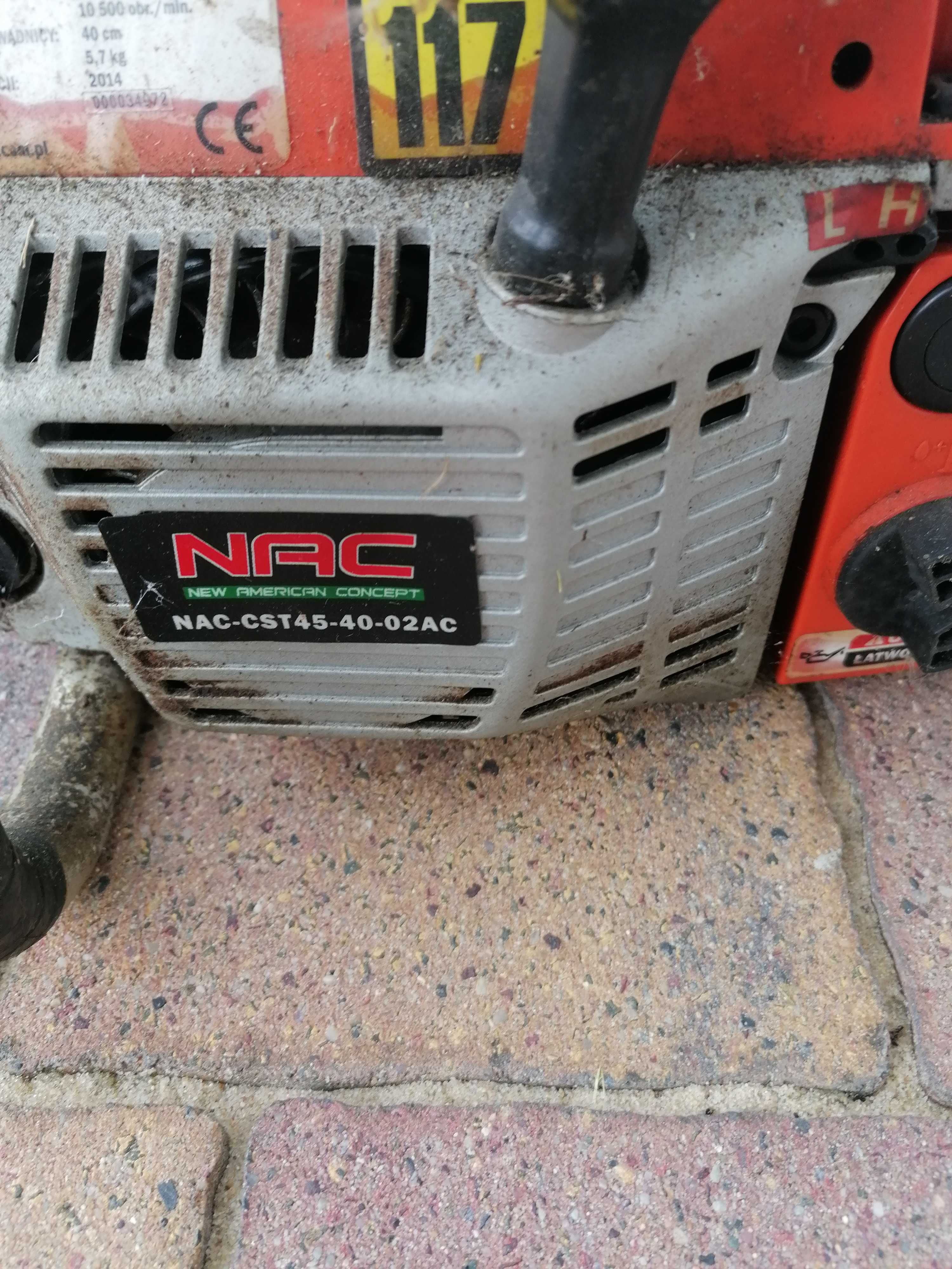 PILARKA NEC 1,8KW 2,45kM łańcuchowa spalinowa piła