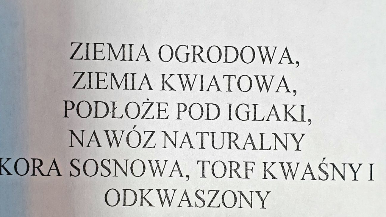 Ziemią ogrodowa w workach z dostawą
