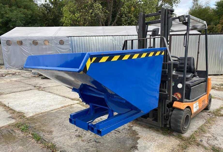 TK MINI 150 Samowyładowczy kontener. Mini pojemnik na odpady PROMOCJA