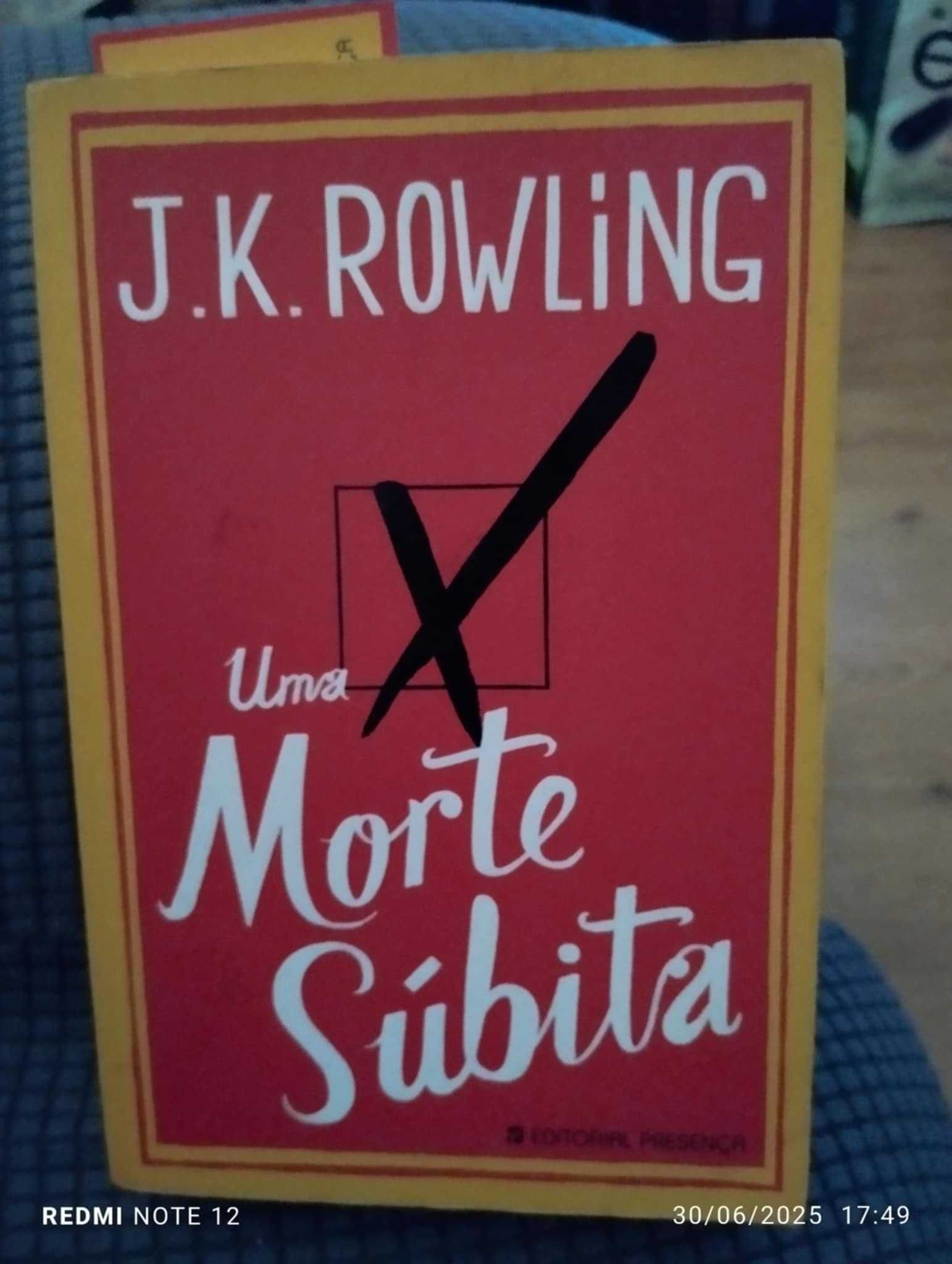 Uma Morte Súbita - J.K. Rowling
