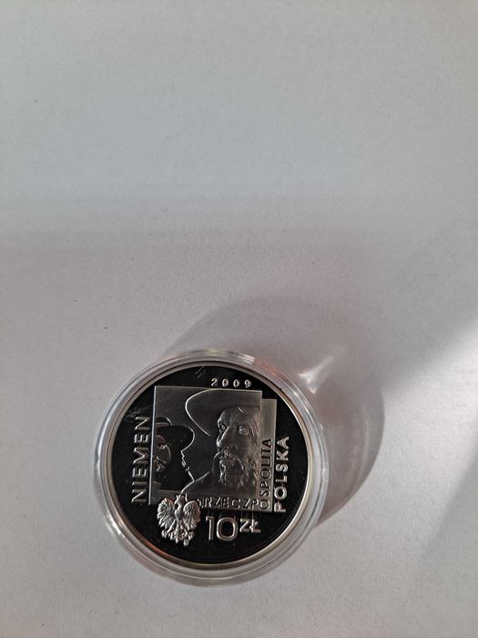 Moneta srebrna kolekcjonerska 10 zł Czesław Niemen