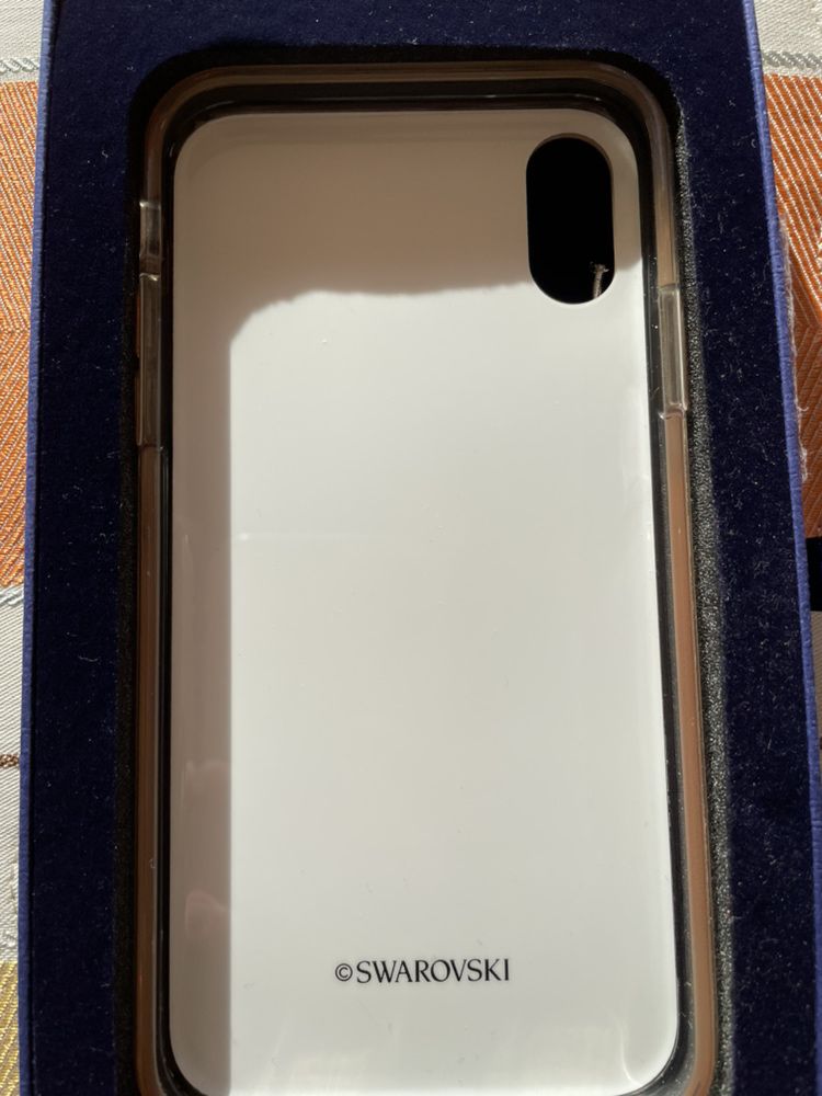 Capa iphone XR swarovski espelhada
