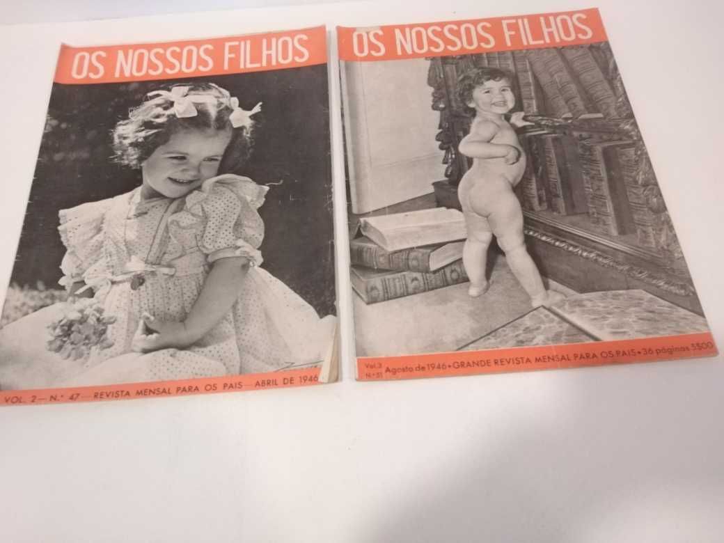 década de quarenta da revista "os nossos filhos"