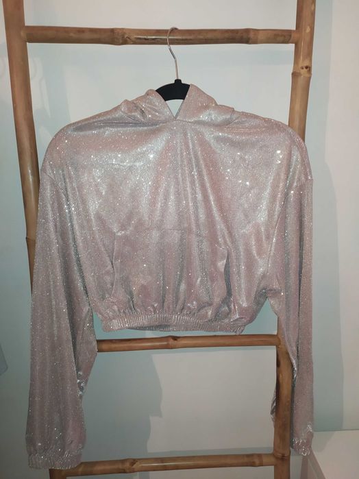 Sweat cropped Bershka