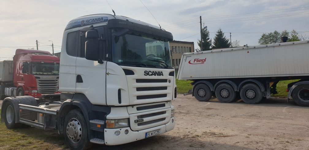 Scania r 380 analogowe tacho - czytaj opis