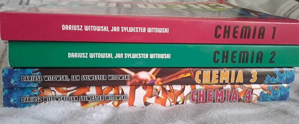 Zbiory zadań chemia Witowski 4 tomy