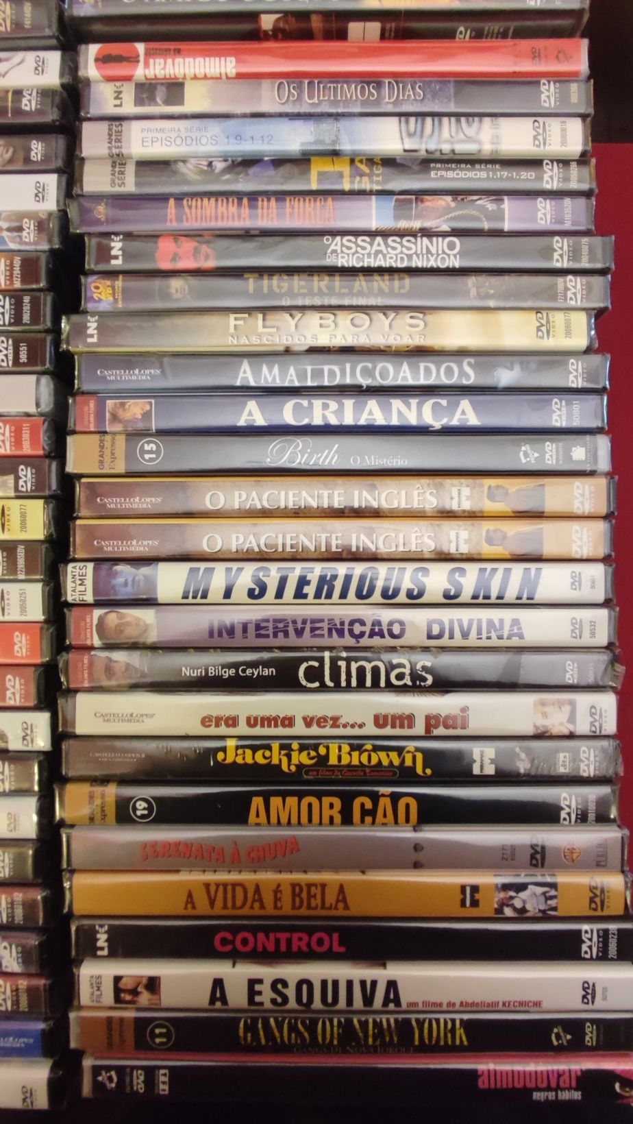 DVDs vários filmes NOVOS SELADOS