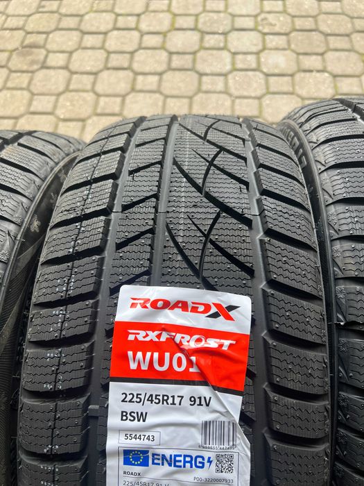 225/45r17 roadx nowe opony zimowe 2025r montaz w cenie !