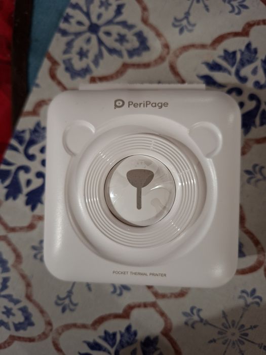 Peripage mini impressora térmica