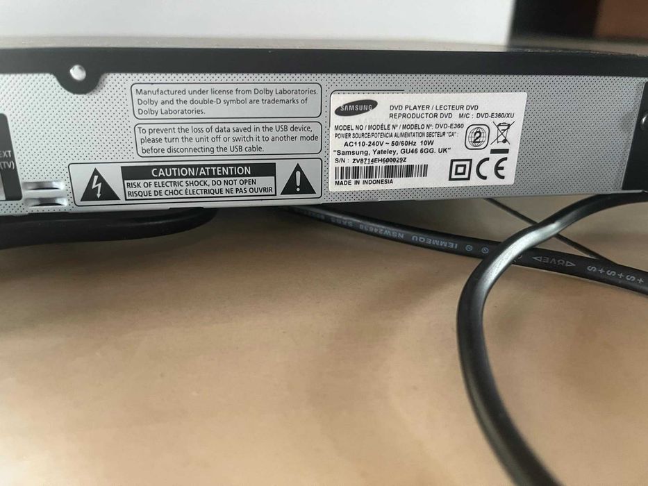 Odtwarzacz DVD Samsung  DVD E360/XU