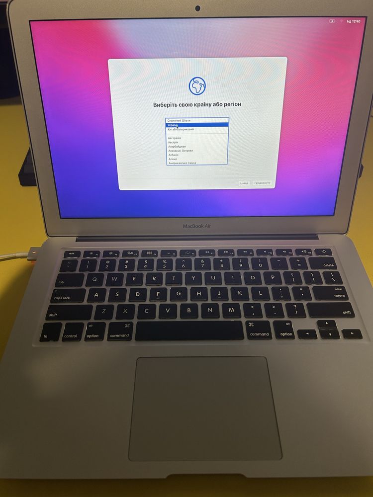 MacBook Air 13" A1466 (2017) — i5 / 8GB / 128GB SSD