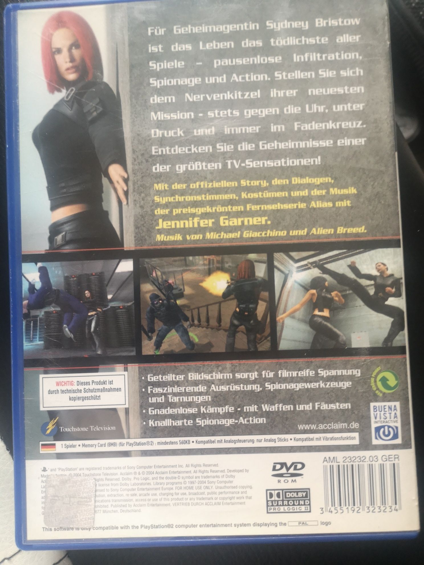 Alias gra na playstation 2