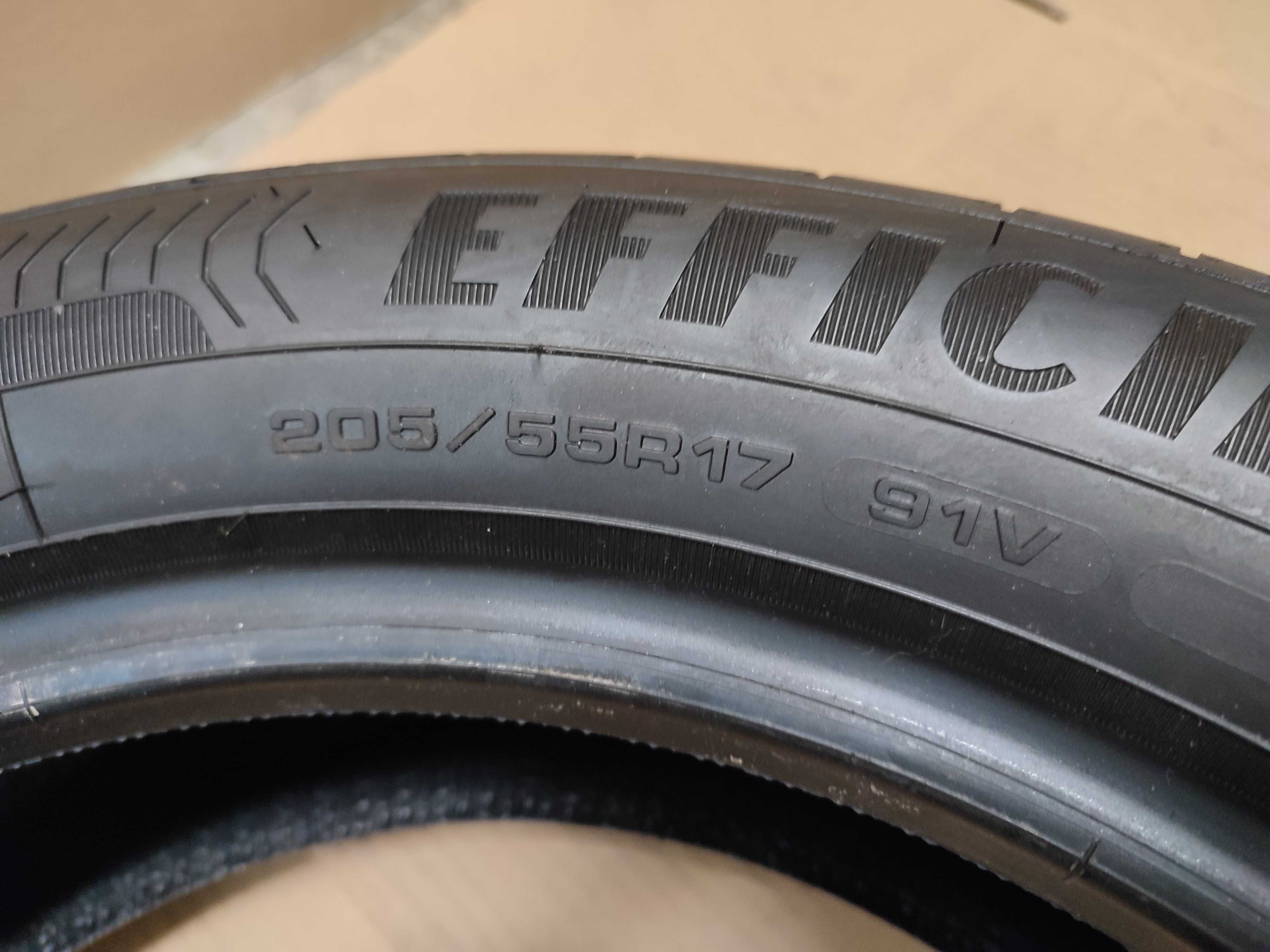 PARA NOWYCH 205/55R17 91V, GOODYEAR EfficientGrip , DEMO, 2020 rok