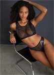 Venus erotyczny biustonosz bustier + stringi koronkowe ouvert r.36/38