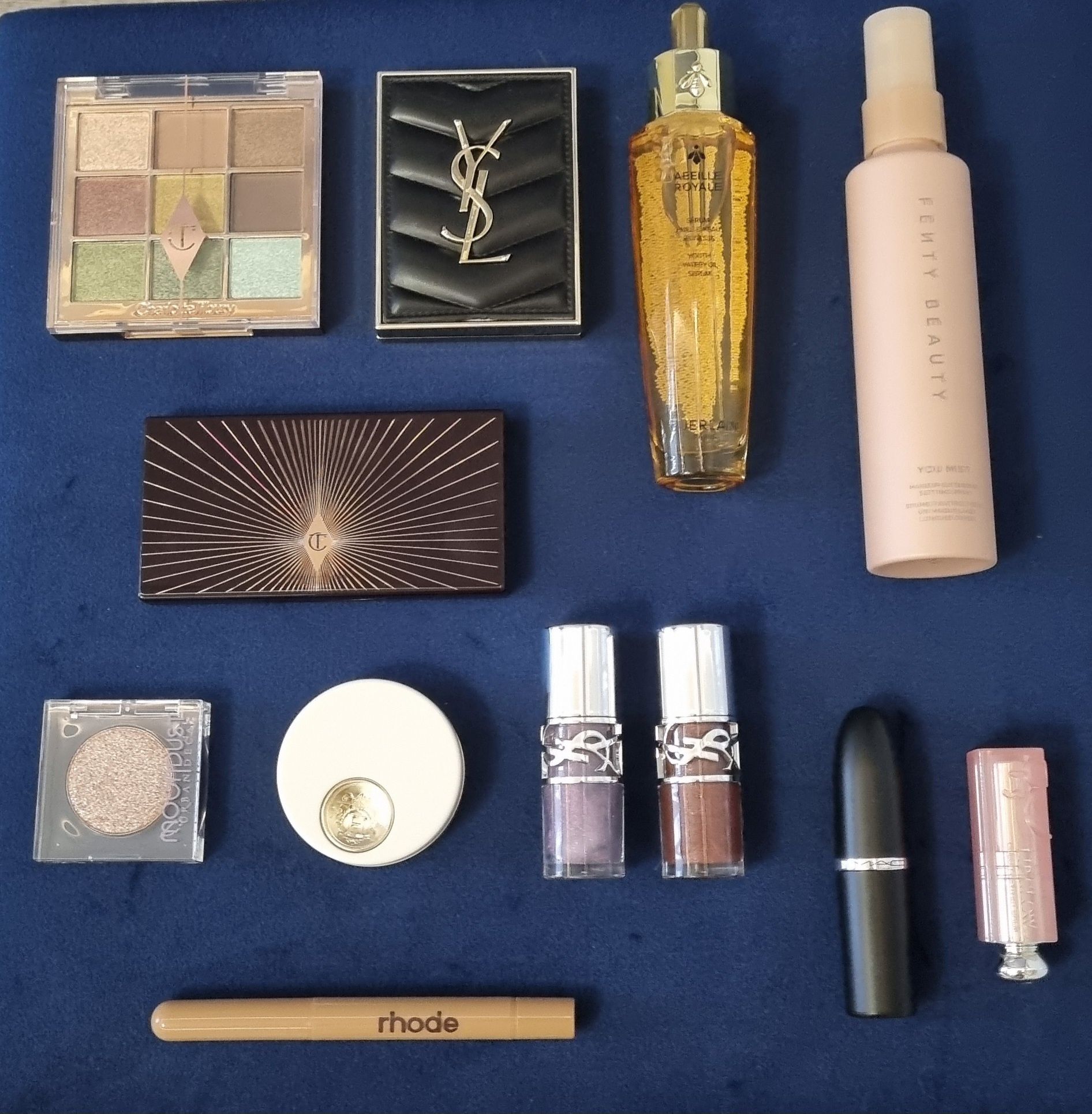 Помада тени румяна Hermes Saint Laurent Sisley Prada Mac YSL