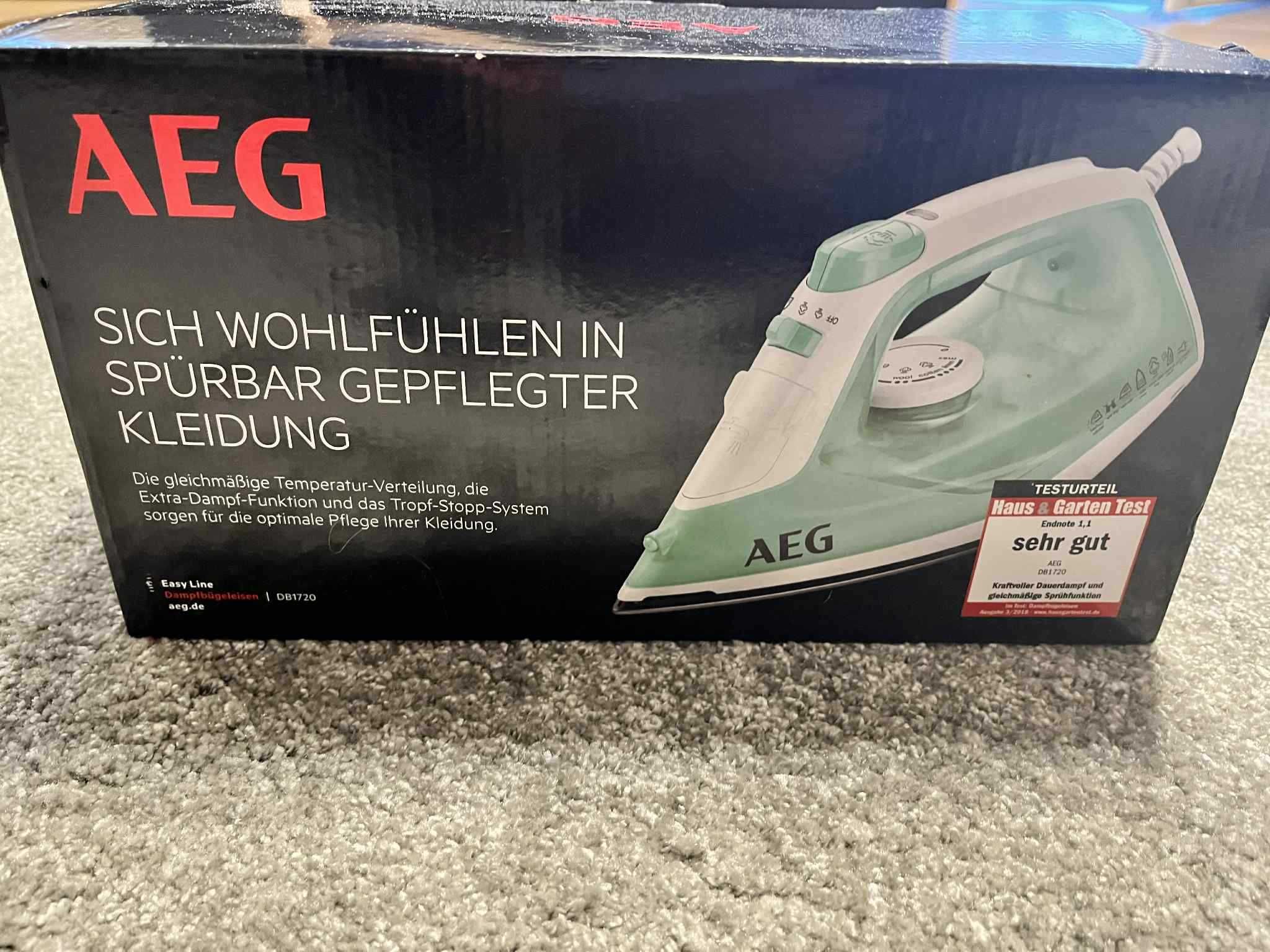 Nowe żelazko AEG