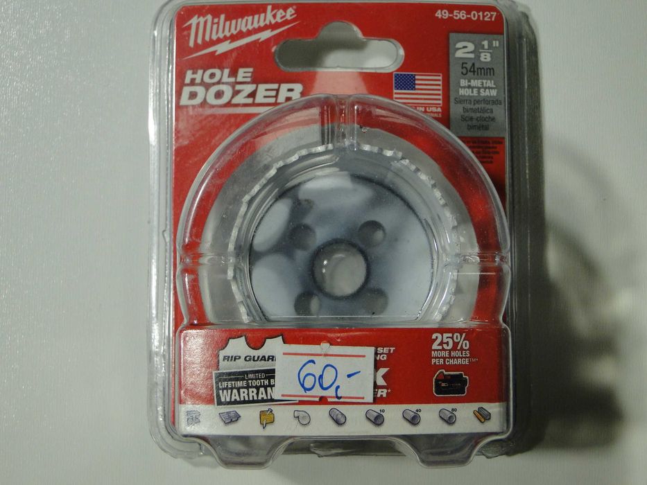 Otwornica MILWAUKEE Hole Dozer Bimetalowa Kobaltowa, 54 mm