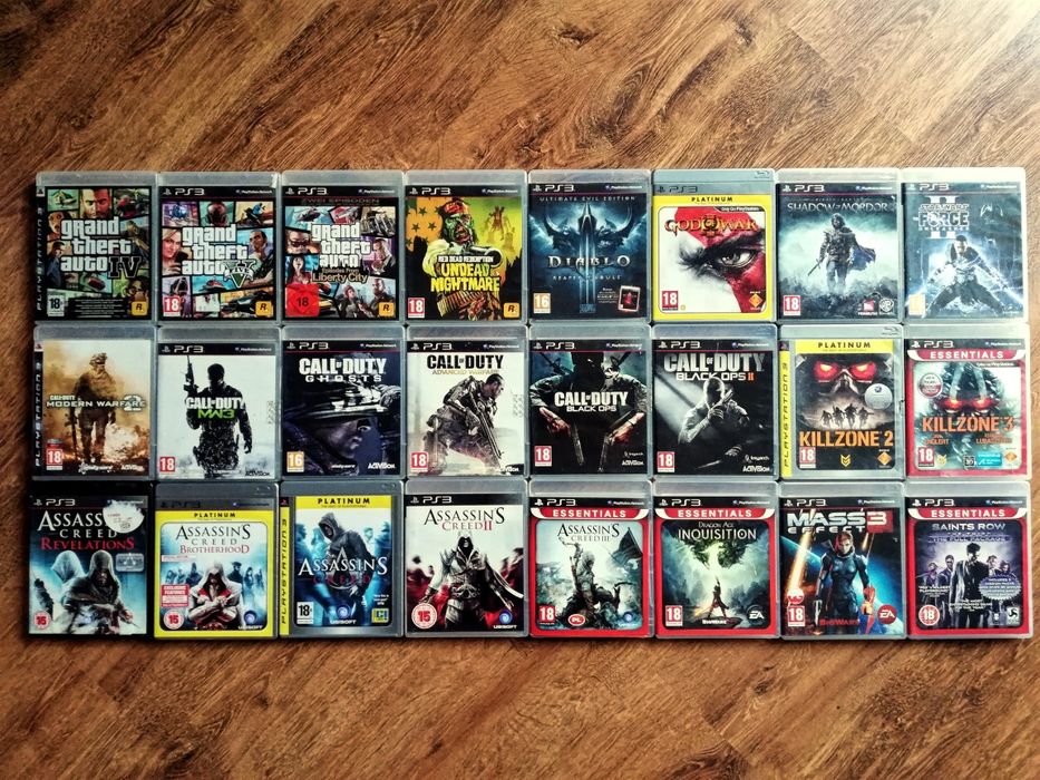 Gry PS3 Gta Call of Duty Assassin's Fifa Inne