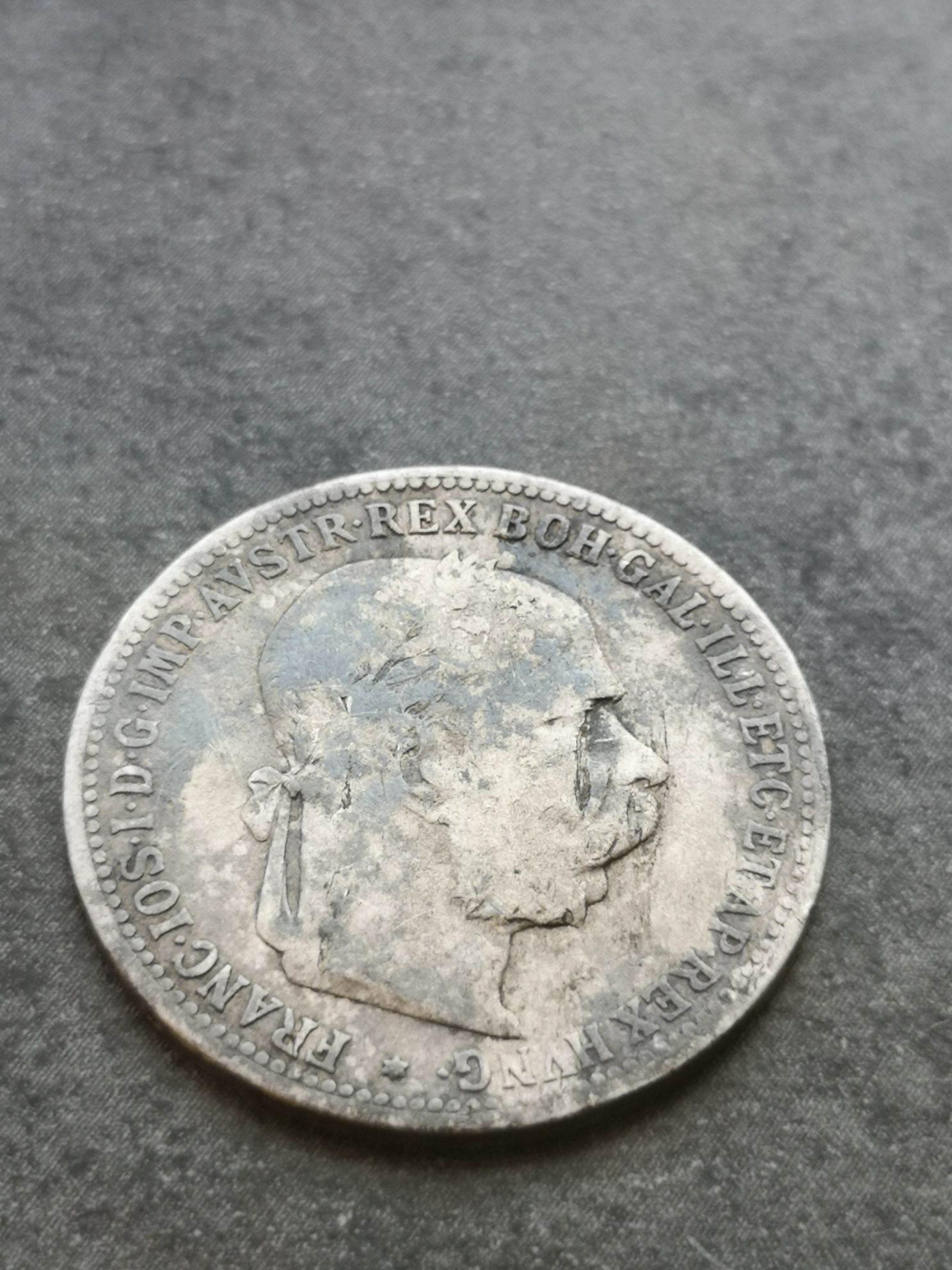 1 korona 1893r. Austria srebro Franciszek Józef I