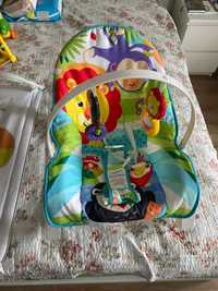 Дитяче крісло качалка шезлонг Fisher Price