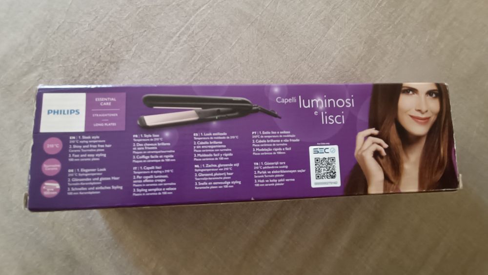 Prancha alisadora Philips - Nova