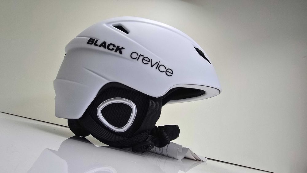 KASK narciarski BLACK CREVICE KITZBUHEL rozmiar S 55-56cm Matt White
