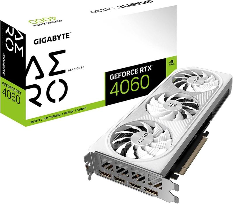 Видеокарта GIGABYTE GeForce RTX 4060 AERO OC 1 шт. NEW!