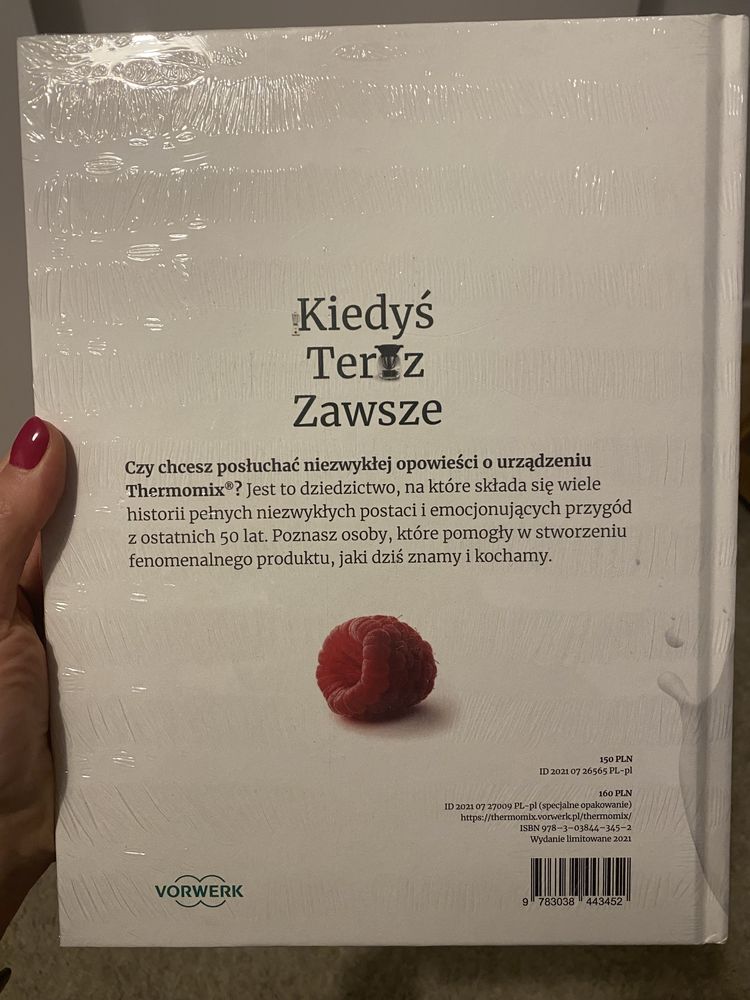 Ksiazka na Thermomix Kiedyś Teraz Zawsze