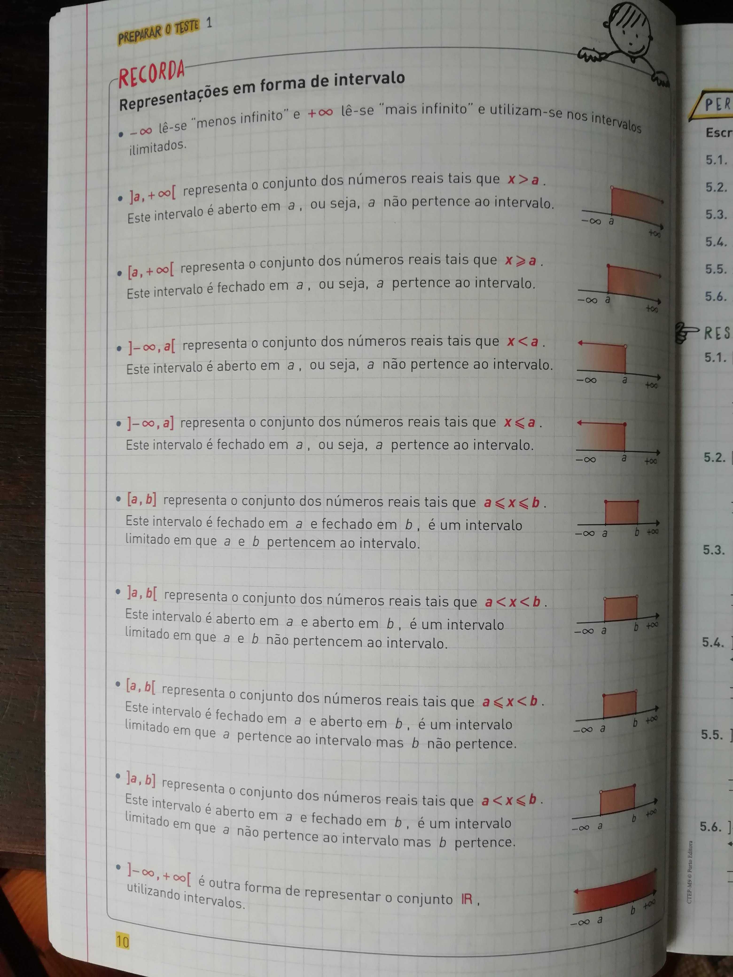 livro Matemática 9º ano preparação testes Porto Editora