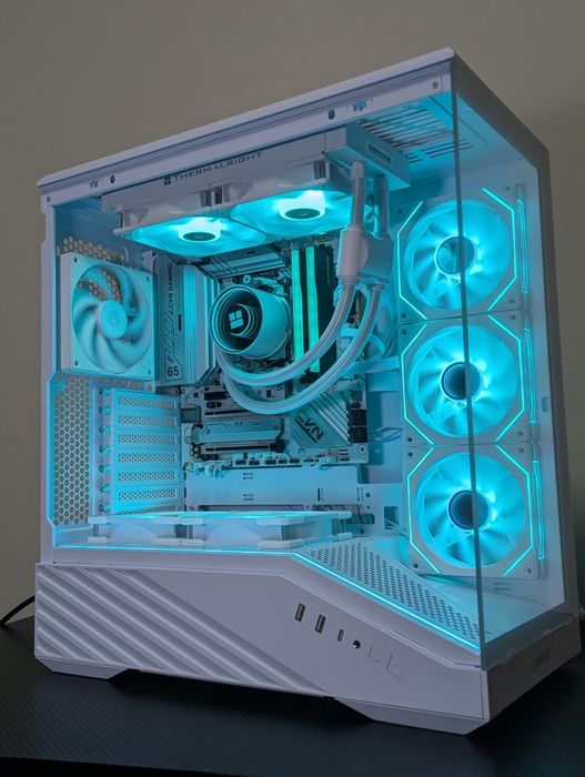 ТОП Комп'ютер Ryzen 5 9600X | DDR5 32GB 6000Mhz | M.2 SSD 1TB | White