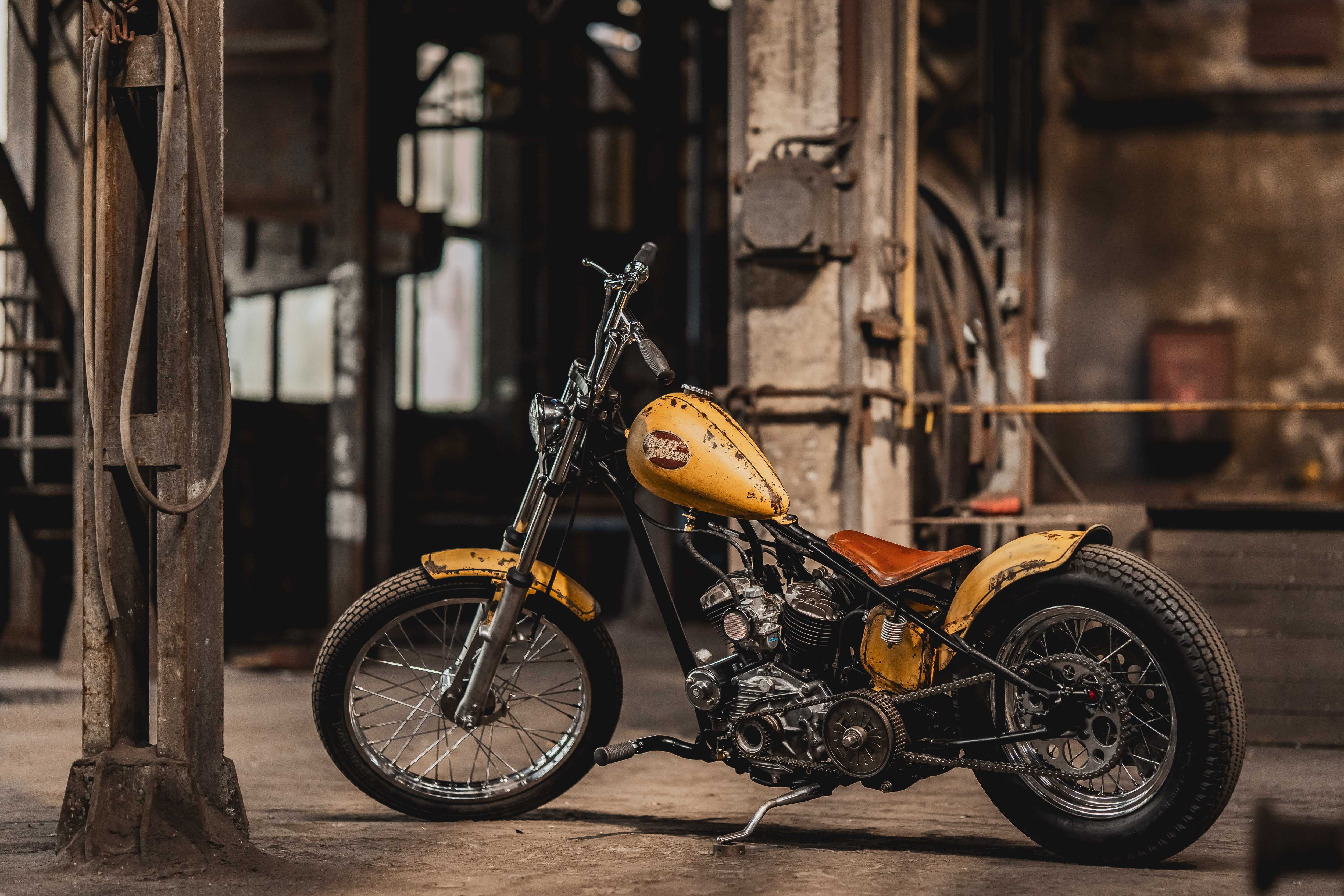 Harley Davidson WL Custom OldBanana WLA Chopper