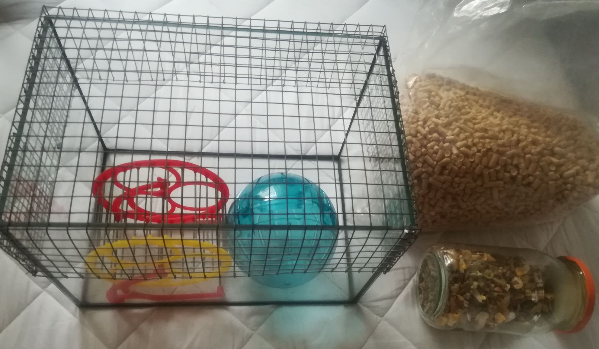 Akwarium dla chomika 4 cześci plus 2 gratisy