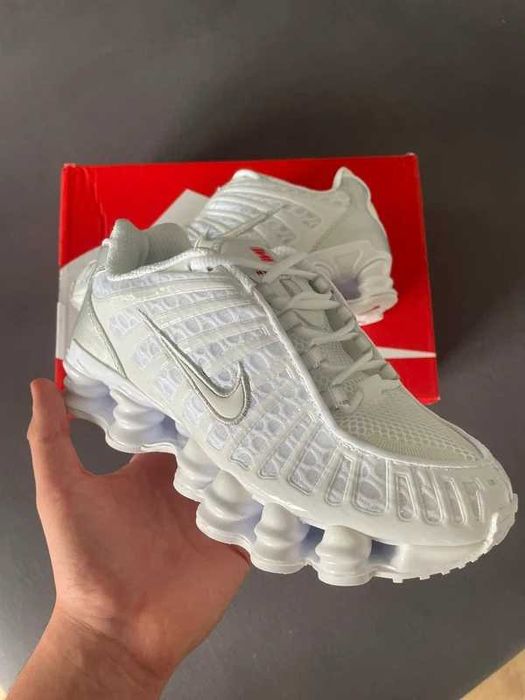 Buty do biegania dla parNike_Shox_TL_White R.39
