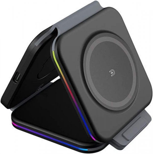 Бездротова зарядка для Айфон iPhone Apple Watch та навушників