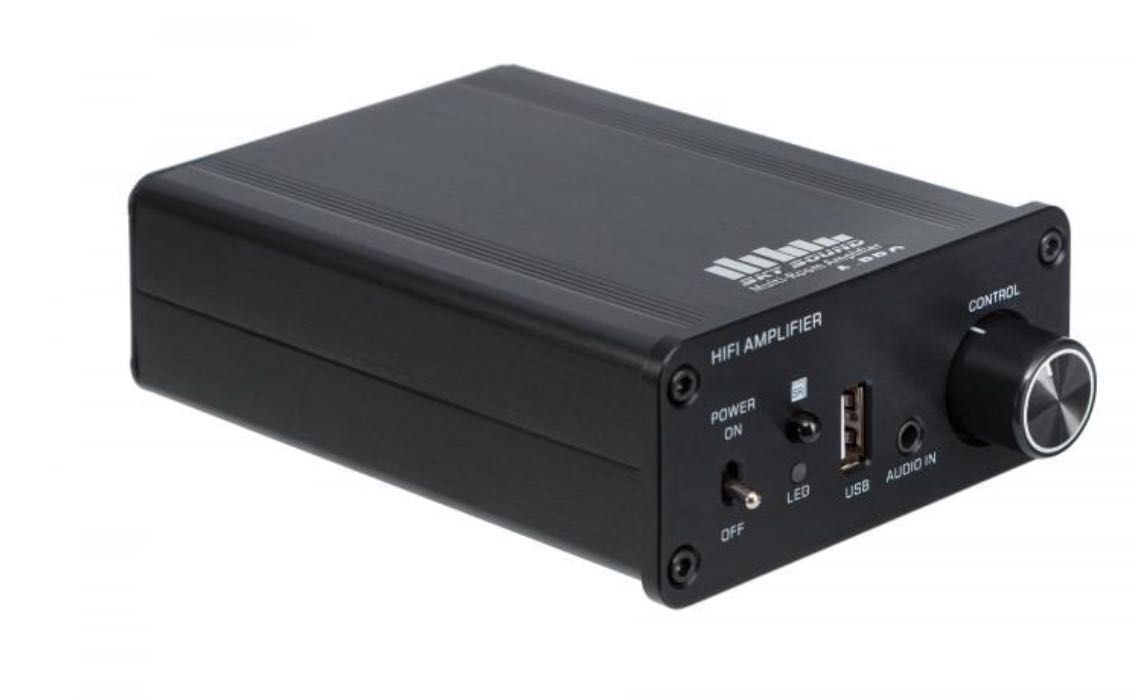 Wi-Fi програвач з вбудованим підсилювачем (2*60Вт), BT, AirPlay, USB