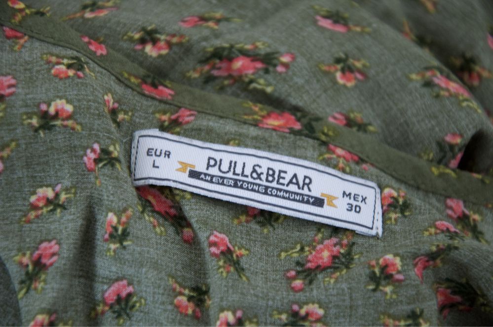 Top verde, pull&bear, tam L