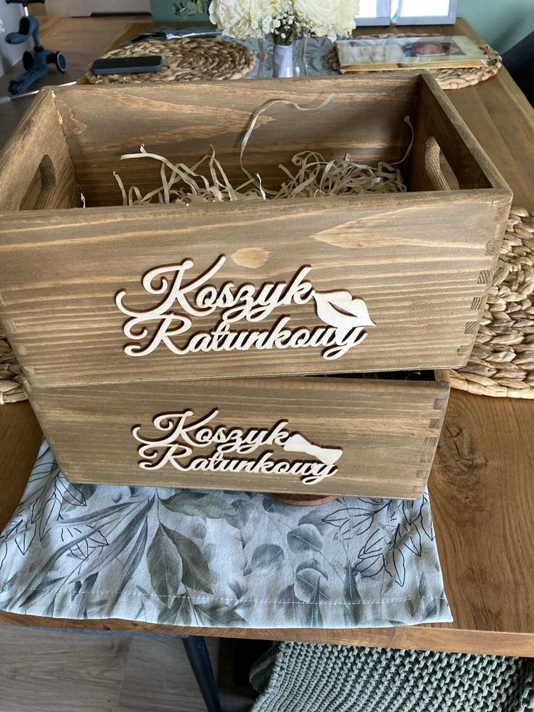 Koszyczki ratunkowe na wesele