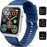UAUE T50S Smartwatch połączenia SMS tętno sen budzik stoper IP68 LCD