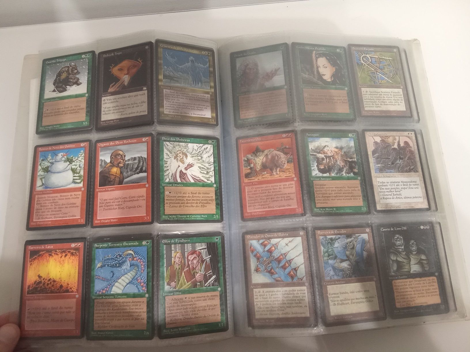 Lote 160 cartas Magic The Gathering